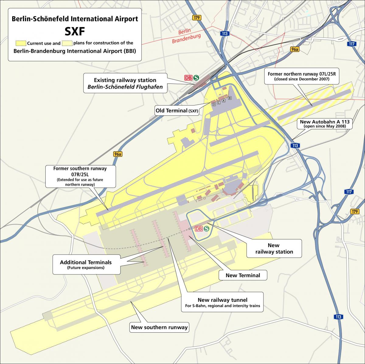 berlim schoenefeld mapa do aeroporto