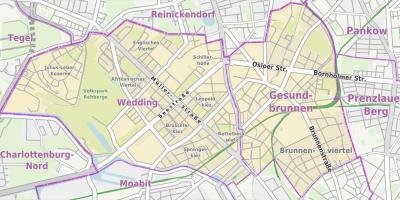 Berlim casamento mapa