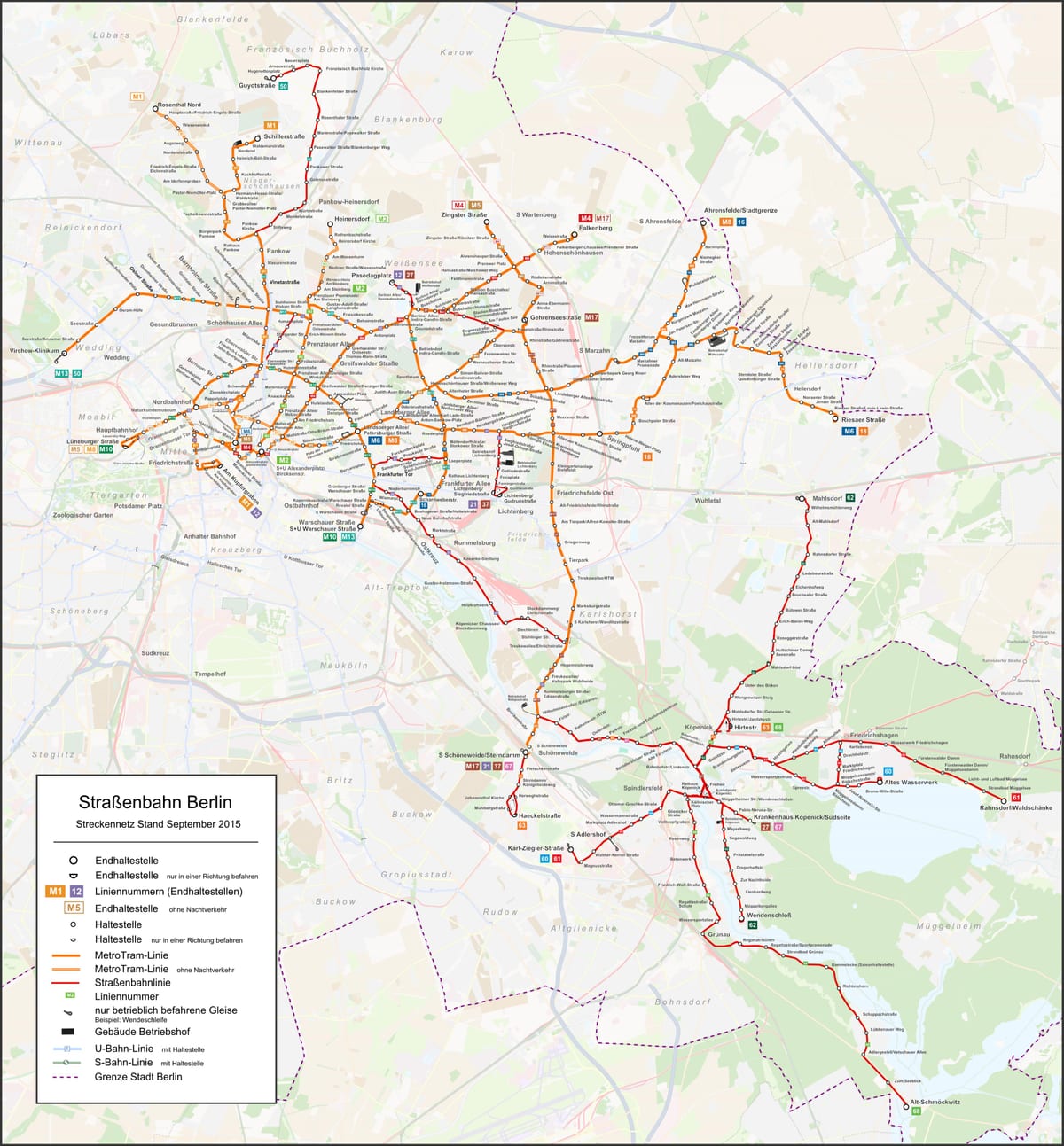 bonde do mapa de berlim