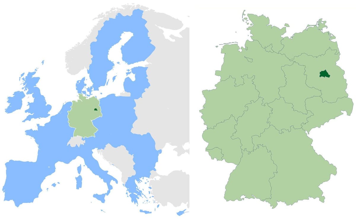 berlim localização no mapa